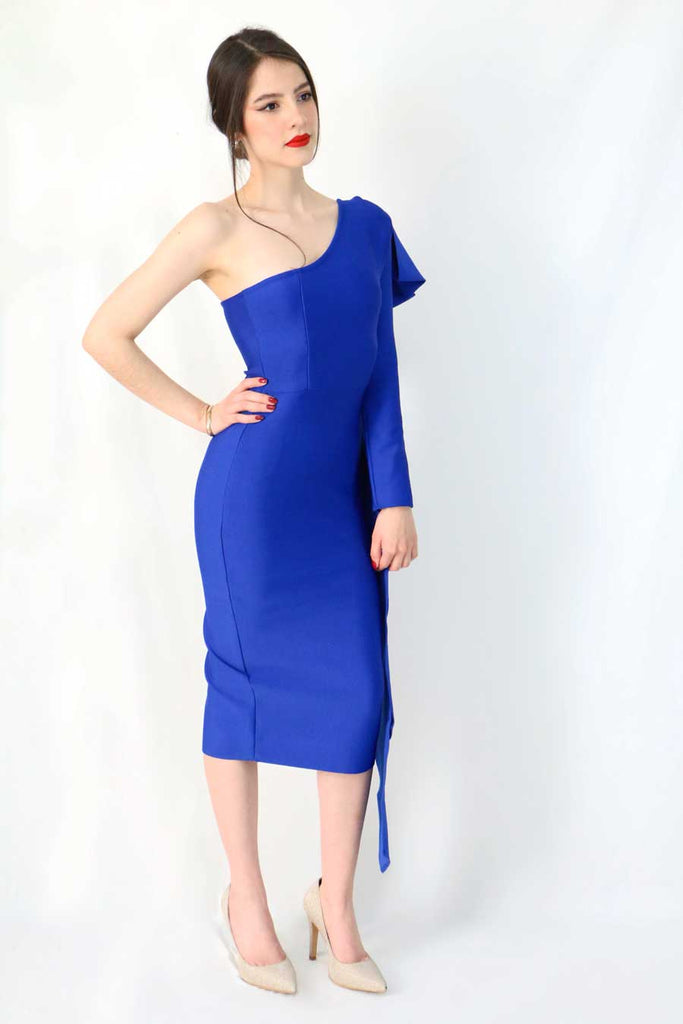     vestido-largo-con-manga-larga-color-azul-marca-mexicana-modelo1